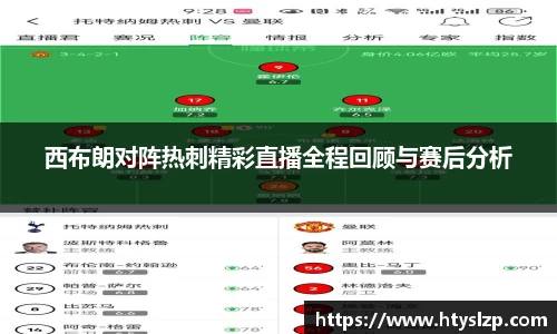 西布朗对阵热刺精彩直播全程回顾与赛后分析